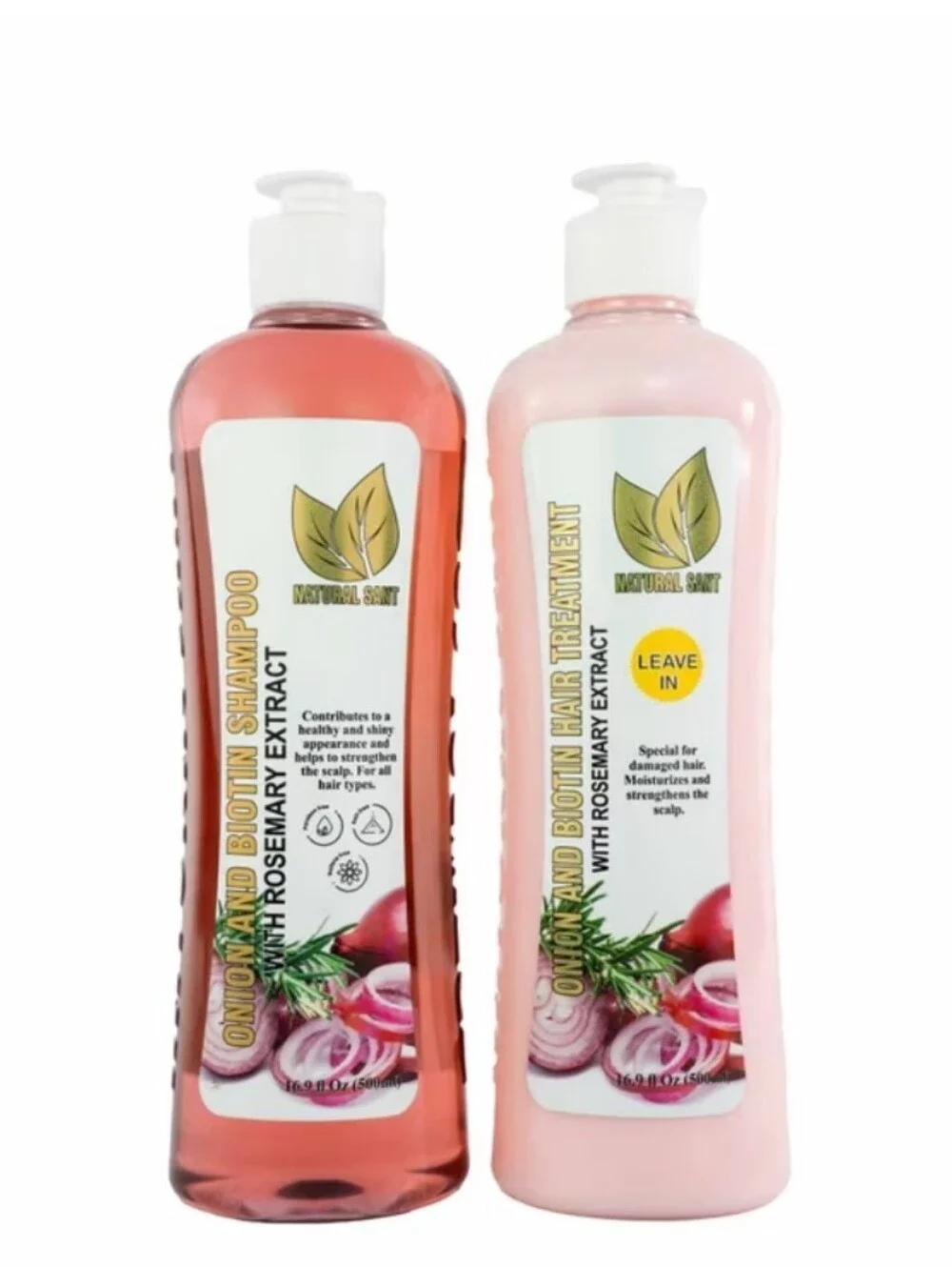 NWT Onion & Biotin Hair Shampoo & Hair Treatment